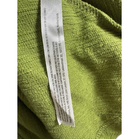 Free People NWOT Santa Maria Mini dress olive Oversized Medium Boho Coastal New - Picture 8 of 9